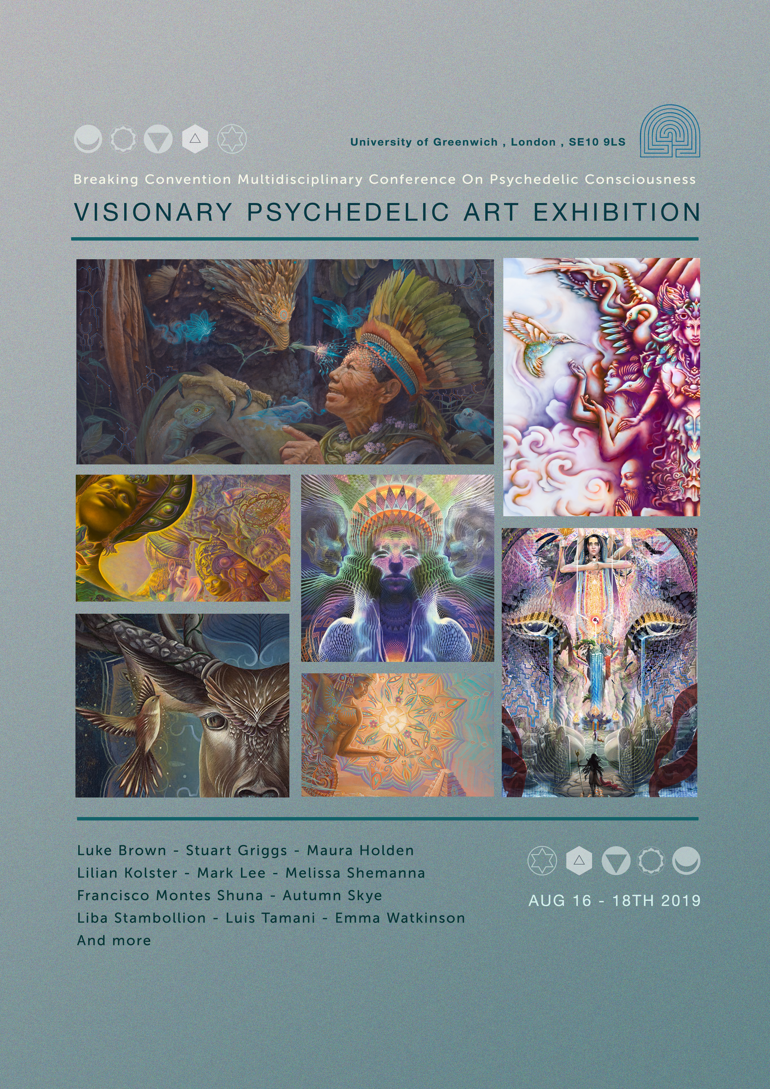 Breaking Convention 2019 Visionary Art Exhibition